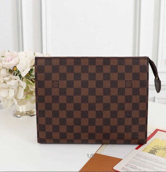 

designer luxury aie#n47542 chess series taiwan fabric men's bag wallets chain wallet pouches key card holders phone cases purse brand c, Red;black