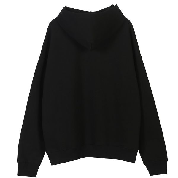 

hip hoodies of men creative eye impression sweater male hoodie fashion skateboards high-street sweaters, Black