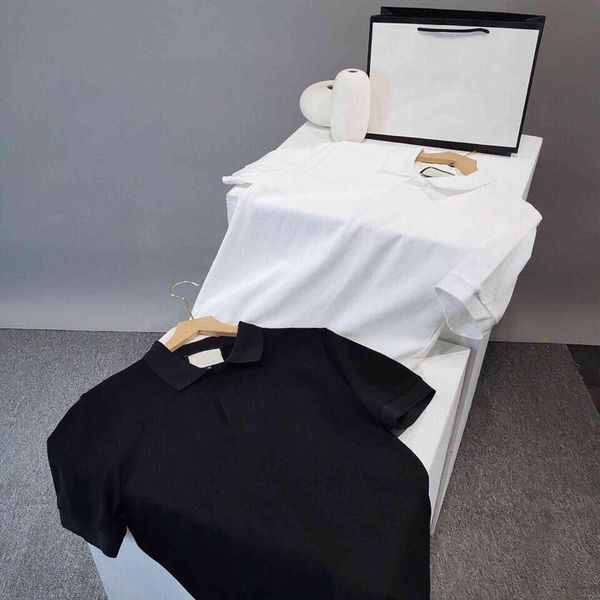 

men's polos couple women mens polo shirt fashion brand classic polos men embroidery short sleeve perfect detail anti-pilling summer te, White;black