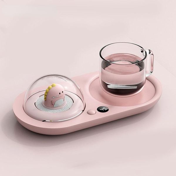 

water bottles smart coffee mug warmer for milk tea cocoa cup with essential oil diffuser 3 temperature settings gift idea