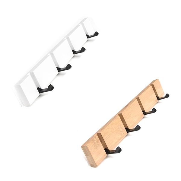 

hooks & rails wall hanging clothes living room row hook behind the door