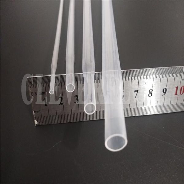 

lab supplies 6*0.2mm 1meter long clear fep f46 plastic heat shrinking tube