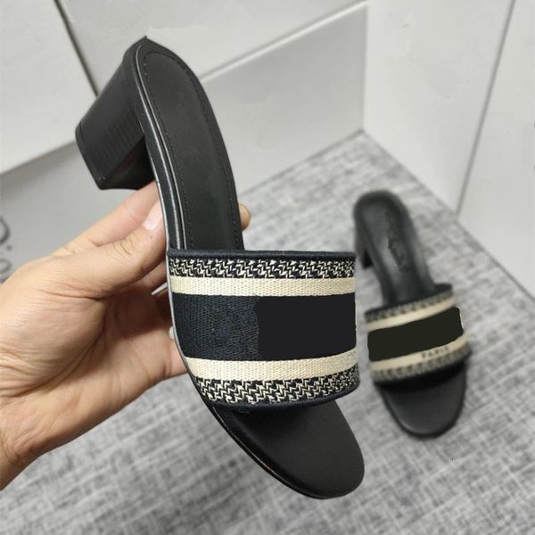 

slipper beach vacation outside wear embroidery women high heels sho woman digner brand round toe flip flop ladi color