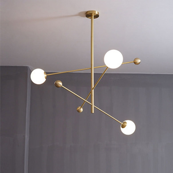 

pendant lamps northern european minimalist dining room lights creative personality study bedroom cross line art living lustre