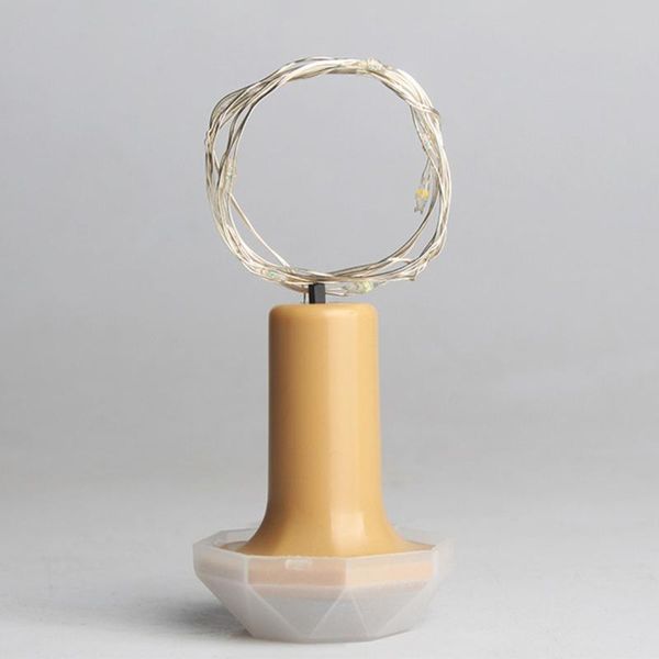 

strings 6pcs solar wine bottle cork string lights battery operated waterproof light colorful led party supplies