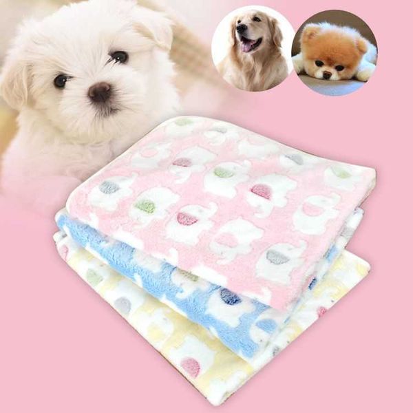

kennels & pens pet blanket coral fleecy kennel dog oversized mat for dogs and cats