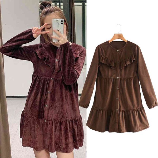 

rompers fashion folding velvet decorations long ladies collar thin spring dress, Black;white