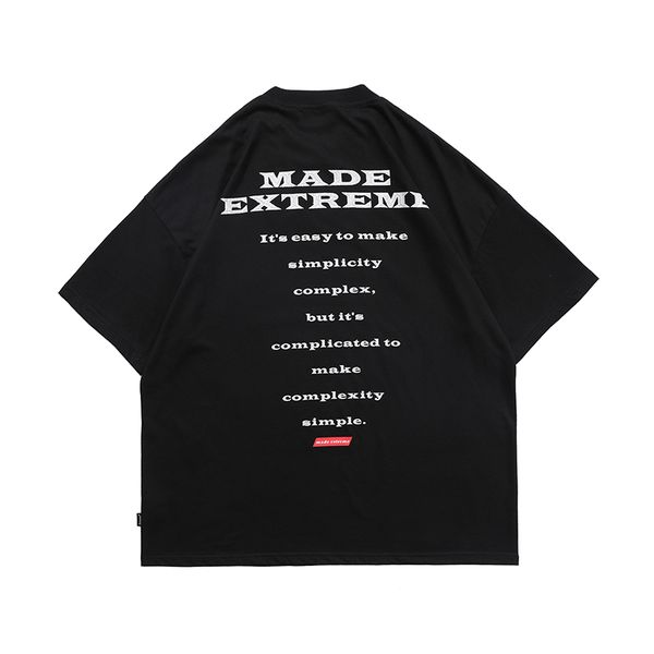 

men print short sleeve summer tshirts new letter and women o neck oversize cotton casual t shirt streetwear lo, White;black