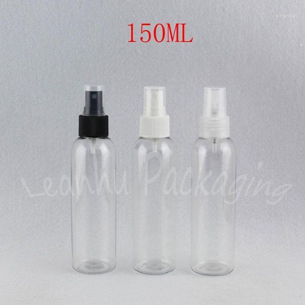 

storage bottles & jars 150ml transparent round shoulder plastic bottle , 150cc makeup sub-bottling perfume / toner packaging ( 40 pc/lot )