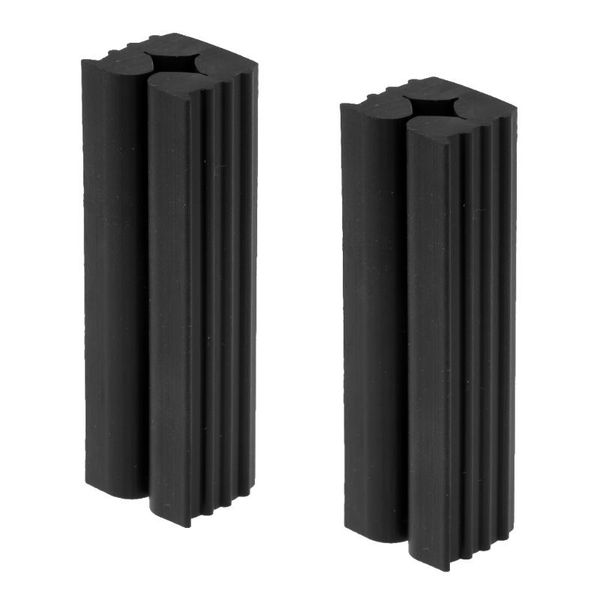 

club grips 2 pieces quality rubber vise clamp for golf shafts repair tool