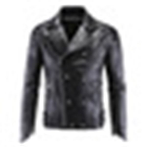 

Men's Leather & Faux Males Pilot Coats Motorcycle Bomber Jackets Men Fashion PU Outwears M~5XL Plus Size RQLI, Black