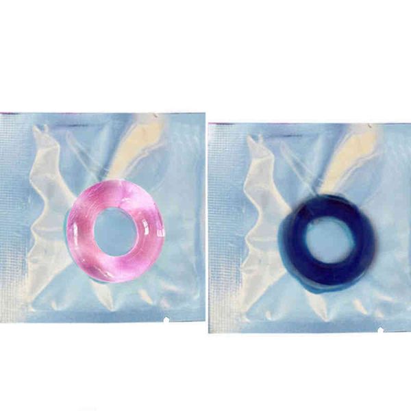 Nxy Cockrings Circuntização Masculina Brinquedos Sexuais Penis Silicone Anéis O prepúcio obstrui Annulus Back Lock Loop para Homens Extensão 1206