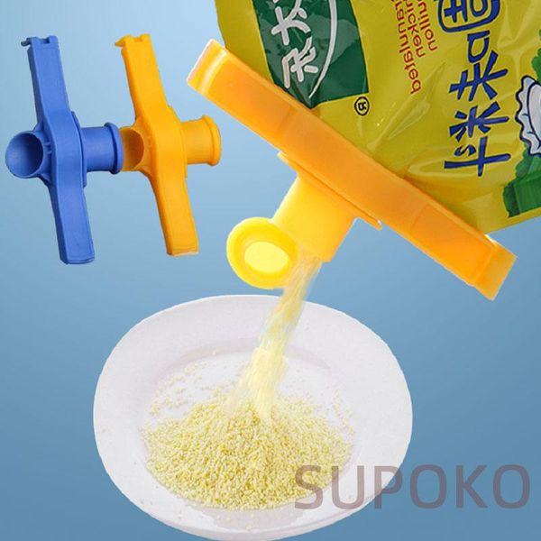 

bag clips sealing food creative reuseable plastic clip for salt sugar powdered milk