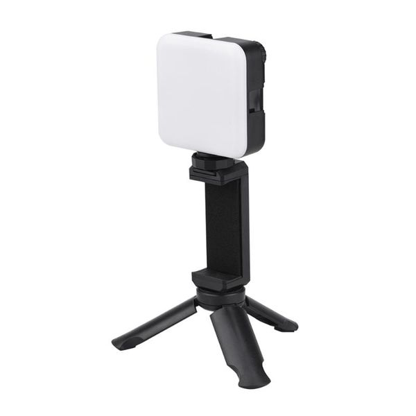 

selfie monopods tripod bracket mobile phone accessories condenser microphone led fill light with for po video live