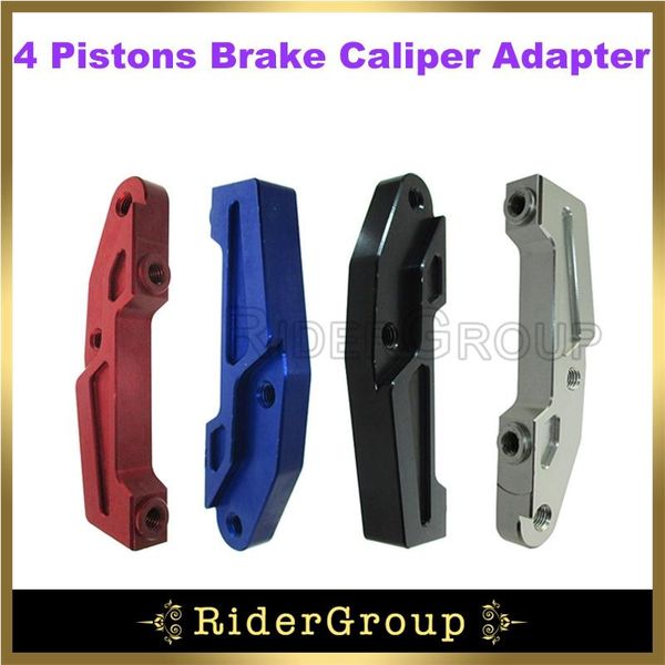 

pedals cnc aluminum racing 4 pistons brake caliper adapter for pit dirt bike motorcycle motard parts
