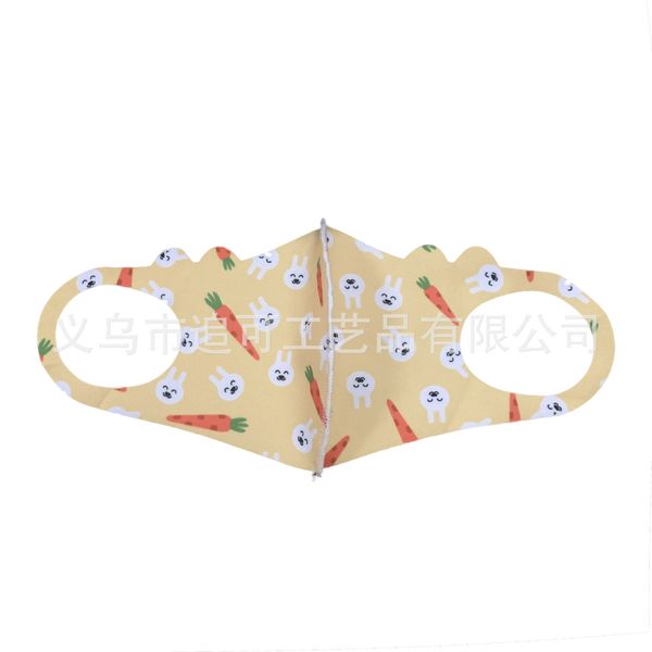 

washable dustproof student christmas colorful printed children's lovely mask customer link