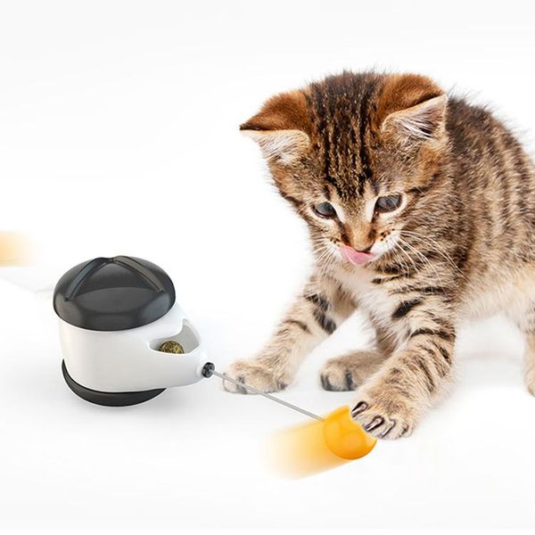 

cat toys automatic smart toy wheels no need recharge interactive lrregular rotating mode funny not boring supplies