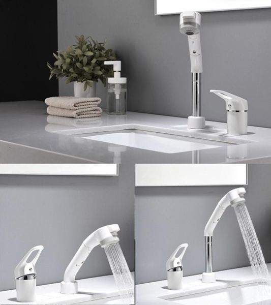 

bathroom sink faucets fashion basin modern white widespread faucet cold and japan style wash hair elevate tap