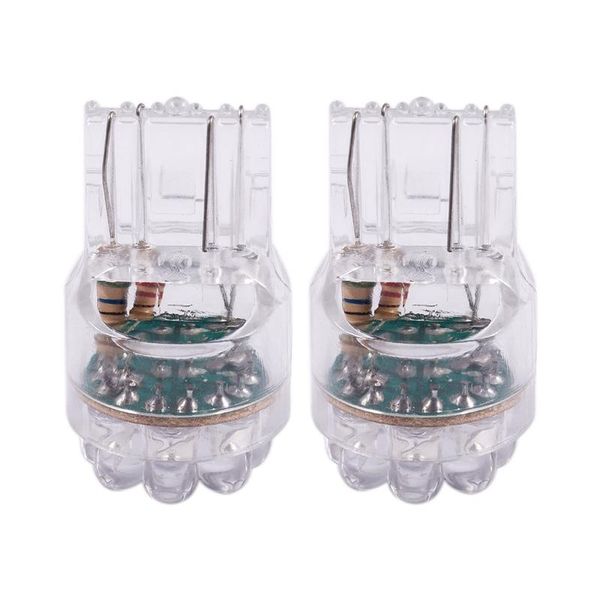 

bulbs 2x white t20 7443 7440 9 leds brake turn signal rear lights lamps dc 12v