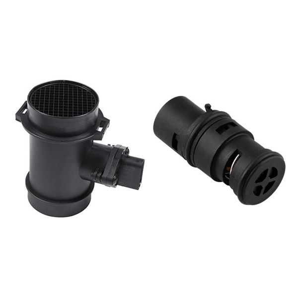 

1pcs oil cooler radiator coolant expansion thermostat tank & air flow sensor meter for e36 e38 e46 handlebars