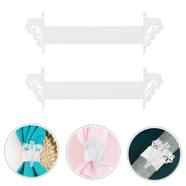 

napkin rings 20pcs christmas tree holders paper buckles supplies