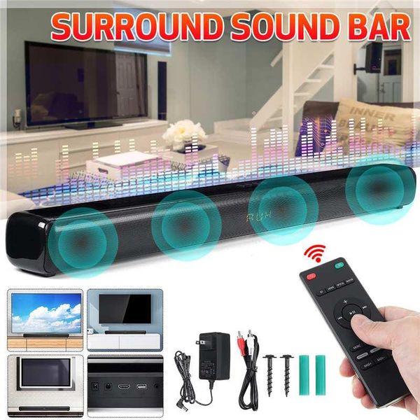 

mini speakers 100w luxury speaker sound quality wireless bluetooth soundbar tv home theater subwoofer +remote control