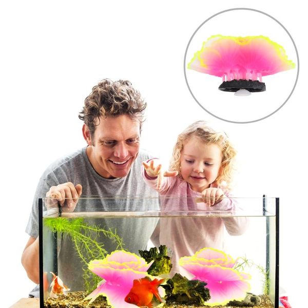 

set glowing coral simulation plant fish tank landscape aquarium decor decorations