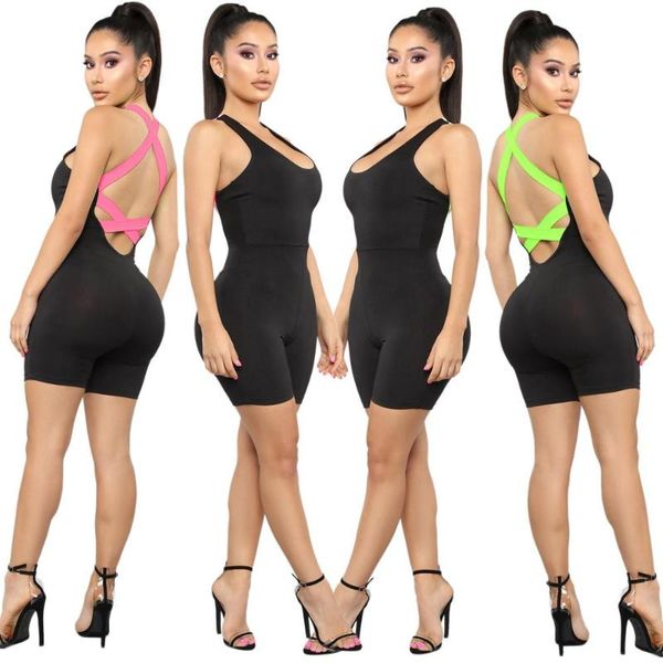 

linen bodysuit vadim body women fashion casual jumpsuit women's jumpsuits & rompers, Black;white