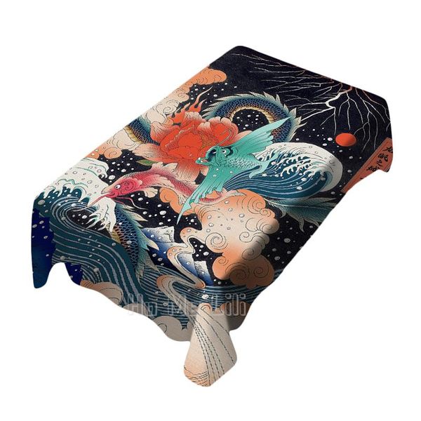 

table cloth city of dragon sleep design patterrn tablecloth dinning decor
