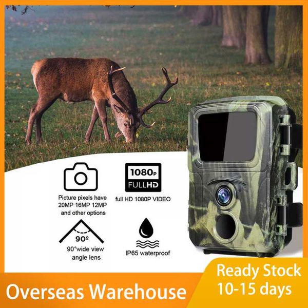 

hunting cameras mini 600 trail camera trace hd 20mp with night vision motion infrared light for wildlife garden home