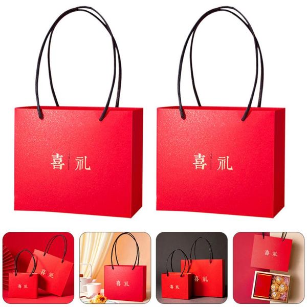 

gift wrap 6pcs wedding paper bags packing pouches candy chinese-style