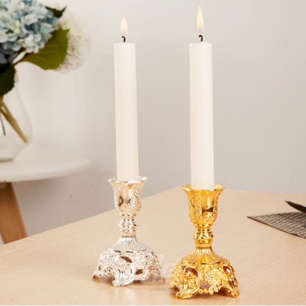 

romantic candle holders candlestick gold wedding centerpieces table candelabra stick holder pophore mariage baul maroc
