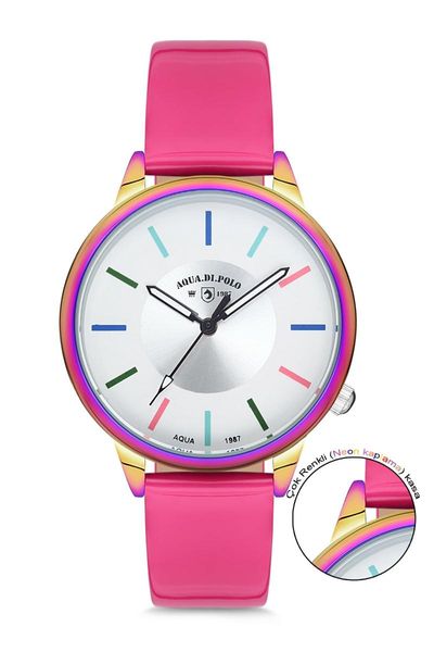 

wristwatches pink leather cord women wrist watch, Slivery;brown