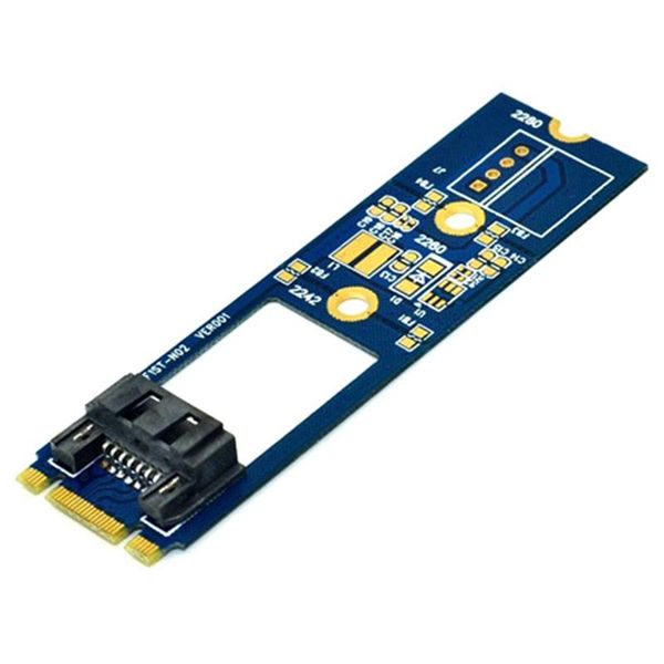 

m.2 to sata adapter card ngff protocol 7pin horizontal converter computer cables & connectors