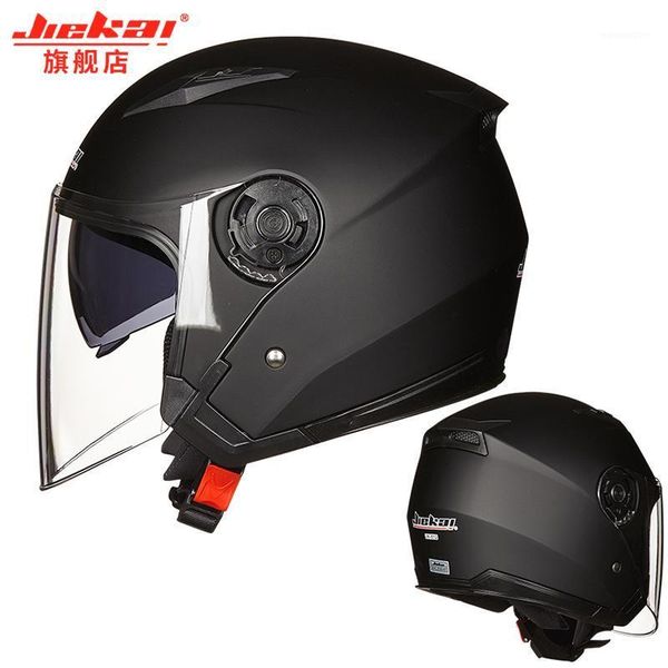 

latest motorcycle helmet double lens face men/women four seasons open mask m/l/xl/xxl half1