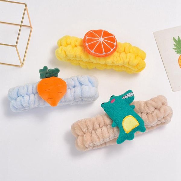

hair accessories cute cartoon animal headband wide brim plush band wash makeup