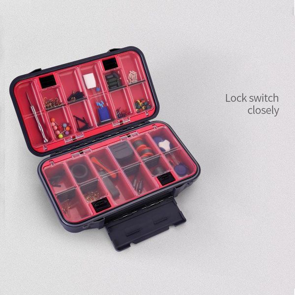 

multifunctional waterproof fishing box tackle lure tools boxes storage hook pesca accessories
