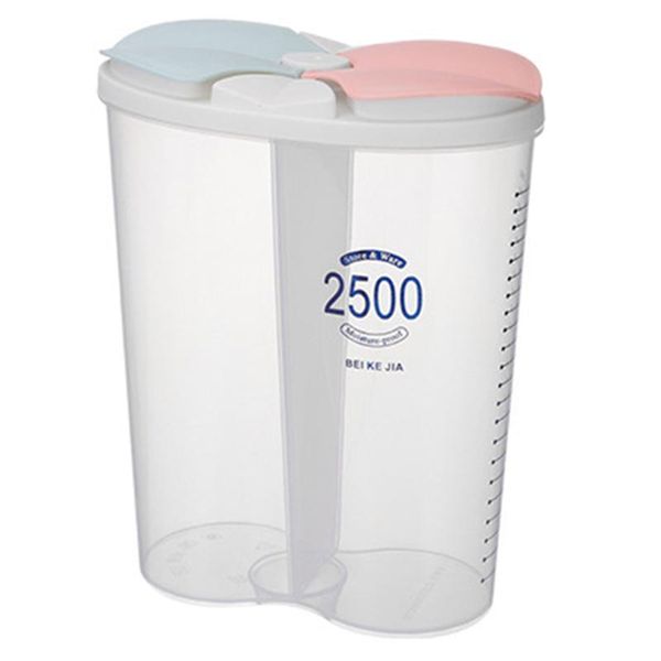 

storage bottles & jars airtight tank removable multifunctional cereal container for home kitchen refrigerator reme889