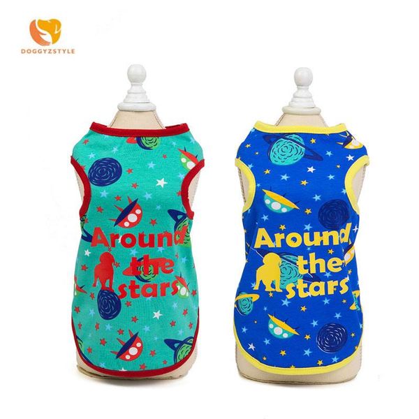 

dog apparel 2021 fashion pet clothing clothes cotton vest poodle than bear small cat spring summer s-xxl