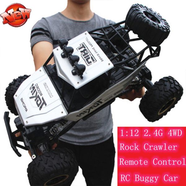

112 2.4g high speed 4wd update version remote control car metal alloy body shell rock crawler electrict buggy car climbing off