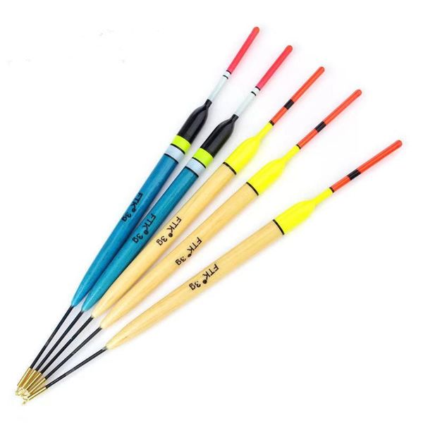

5pcs / lot of 2g 3g 4g barr fir fish float carp fishing buoy 19.5cm-23cm fluorescent rod for tackle accessories