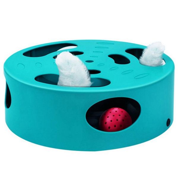 

cat toys interactive a running mice and scratching pad toy catch the mouse scratcher