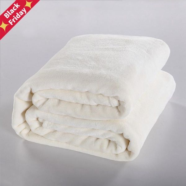 

blankets home textile blanket summer solid color super warm soft throw on sofa/bed/ travel plaids bedspreads sheets