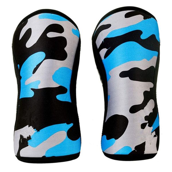 

elbow & knee pads 7mm 1 pair exercise running pain management arthritis weightlifting squat fitness neoprene sleeves support, Black;gray