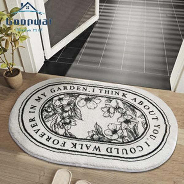 

carpets modern bathroom non-slip floor mats door absorbent home bedroom