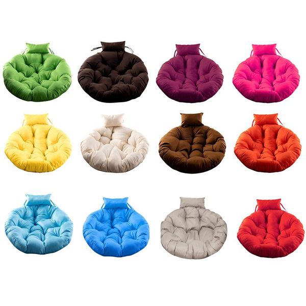 

cushion/decorative pillow round chair cushion swing seat hanging pad backrest floor with for home decoration gently