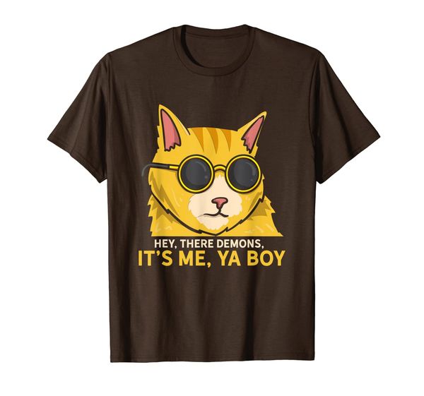 

Hey There Demons Its Me Ya Boy - Spooky Ghost Hunting T-Shirt, Mainly pictures