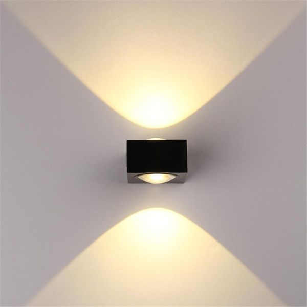 

thrisdar up down aluminum wall lamp outdoor waterproof porch light courtyard aside outside terrace el balcony lamps