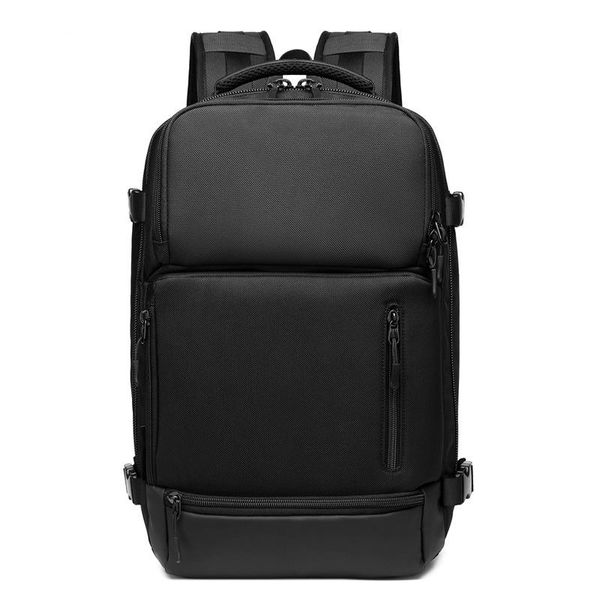 

backpack abay large capacity men waterproof business travel bag usb charging 15.6 inch laptop
