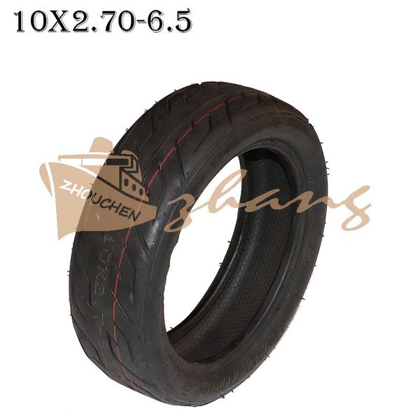 

motorcycle wheels & tires tubeless tire 10x2.70-6.5 vacuum tyres fits electric scooter balanced 10 inch